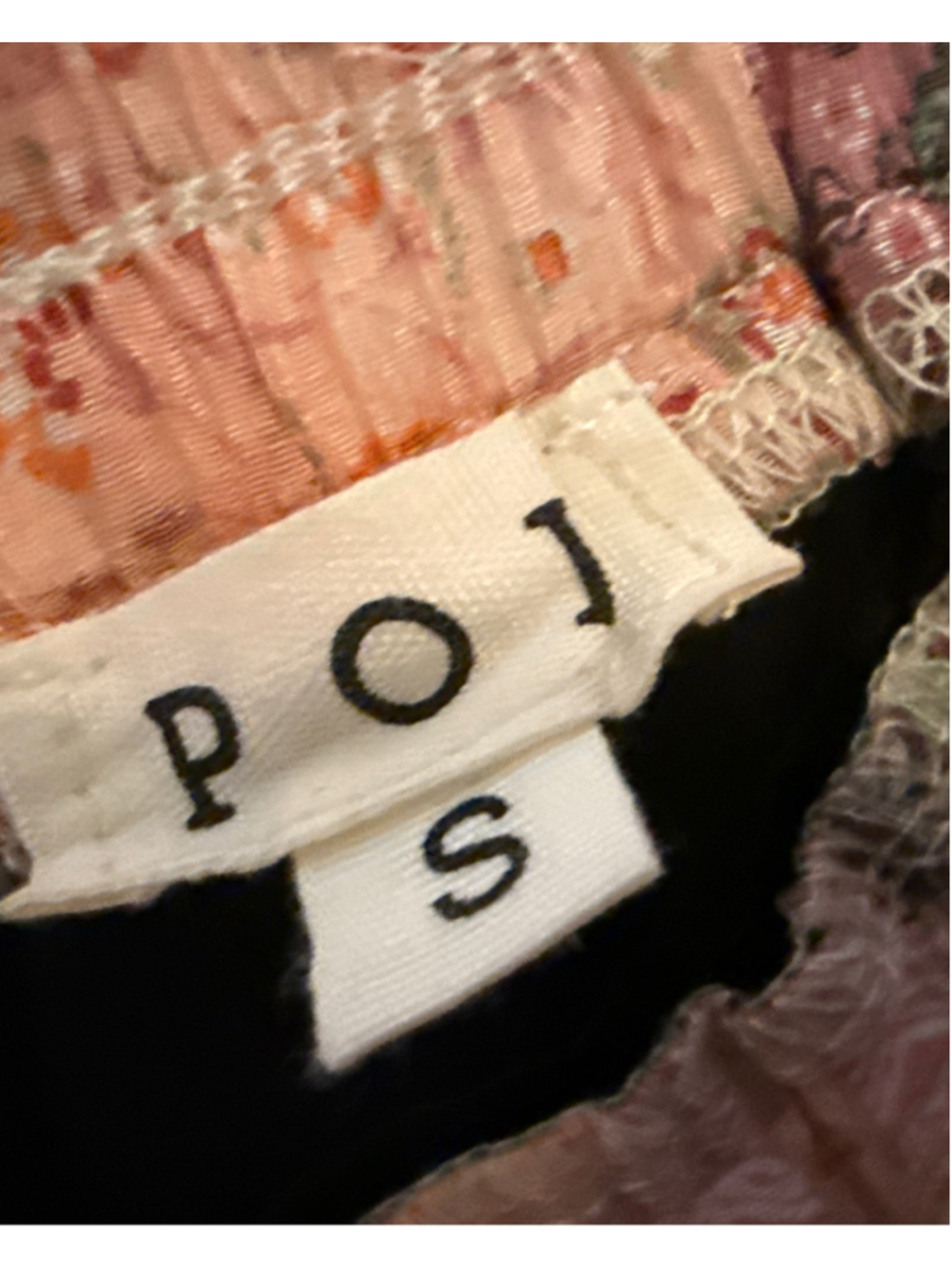 POL Boho Pants Size S Multi-color Tiered Paisley Print - Picture 5 of 6